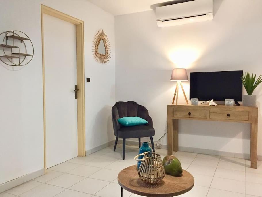 Hamo Cosy Piscine Proche Plage Sainte-Anne Ngoại thất bức ảnh